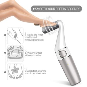 电动足部去角质器足部修甲器去角质研磨器 2 档速度 IPX4 防水 <span class=keywords><strong>7</strong></span> 个功能符合人体工程学 - Product Image 4