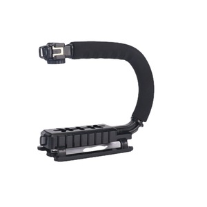 Support stabilisateur portable en forme de U (type C) 26cm x 18cm x 17cm pour stabilisateur de cardan avec triple support griffe porte-accessoires - Product Image 4