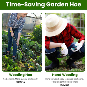 <span class=keywords><strong>Houe</strong></span> à main multifonctionnelle robuste pour jardin avec long manche, pour désherber et plus encore - Product Image 6