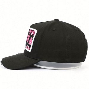 High Quality 5 Panel Custom 100% Cotton Distressed High Profile Embroidery Patch Dad <b>Hat</b> Baseball <b>Hats</b> With Satin Lining - Product Image 3