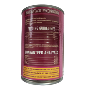 <span class=keywords><strong>Comida</strong></span> Húmeda <span class=keywords><strong>para</strong></span> <span class=keywords><strong>Gatos</strong></span> Flinine 2025 de Alta Calidad, Popular y <span class=keywords><strong>Recomendada</strong></span>, en Lata de 400g, Sabores a Pollo/Pato, Sin Granos, Vitaminas y Minerales - Product Image 1