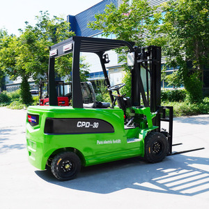 电动叉车 <span class=keywords><strong>3</strong></span> 吨 <span class=keywords><strong>3</strong></span>-6m 升降高度 户外物流搬运 OEM 定制标志颜色 迷你电动叉车 - Product Image 2