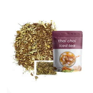 Ice tea Hot selling energy drink flavored tea Mixed chai ginger cinnamon and black tea herb Blend Cold Drink