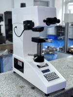 Durómetro Micro Vickers de 10-1000kgf con torreta manual o automática, pantalla LCD, escala HV/HK, carga y descarga automáticas