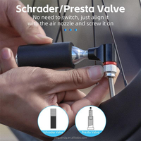 Mini pompe de gonflage de pneu de bicyclette portable d'urgence avec réservoir de CO2 16G rapide petit vélo à main Mini réservoir de CO2 16G pompe à air Co2