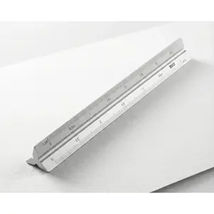 Gadget personalizzati con scala triangolare in alluminio - Product Image 1