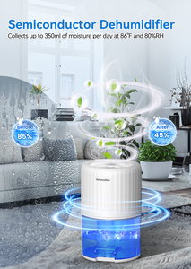 Mini deshumidificador Peltier portátil con pantalla <span class=keywords><strong>LED</strong></span> y función de apagado automático para uso doméstico - Product Image 5