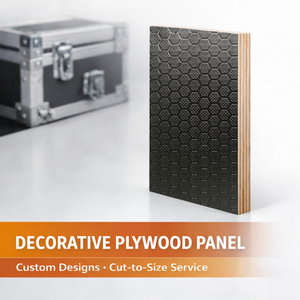 Paneles de Chapa de Abedul ATA |   Contrachapado Laminado de 18 mm (E1 Ecológico) |   Diseño Moderno OEM/ODM, Textura Personalizada, Uso en Exteriores - Product Image 1