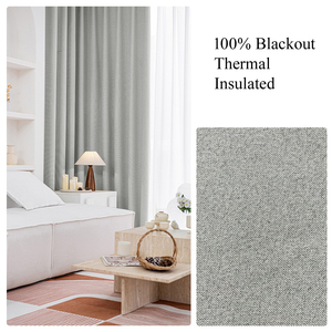 Thổ Nhĩ Kỳ bọc vải từ trực tiếp Trung Quốc nhà máy Vải rèm cửa màn Linen cả hai bên cho phòng họp - Product Image 4