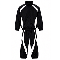 Ensemble de survêtement tendance 2026 en coton grande taille avec logo personnalisé, veste oversize et pantalon léger