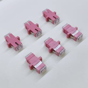 อุปกรณ์ต่อสายไฟเบอร์ออปติกแบบข้อต่อ OM4 10g Simplex SC - Product Image 3