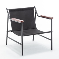 Evening Breeze Sessel Italienischer Minimalistischer Freizeitsessel Moderner Luxus-Stoffsessel Einzelner Polstersessel für Wohnzimmer