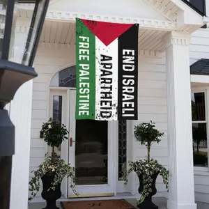 Best Selling Free Palestine Flag Custom Country Logo Flags 3x5 Ft Polyester Fabric Flags Palestine