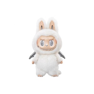 <span class=keywords><strong>Pop</strong></span> Marts Original Zimomo Authentique <span class=keywords><strong>Angel</strong></span> in Clouds White Vinyl Doll 2.0 Labubus Figurine Anime Faite à la main Tendance Jouet 2ème Génération - Product Image 1