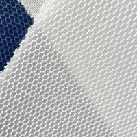 HH-019 Tissu en maille sandwich 3D en polyester pour matelas et voiture