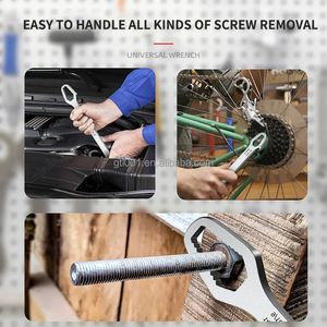 Spanners bán như bánh nóng bốn mảnh kép từ kép không từ tính kết hợp cờ lê - Product Image 3