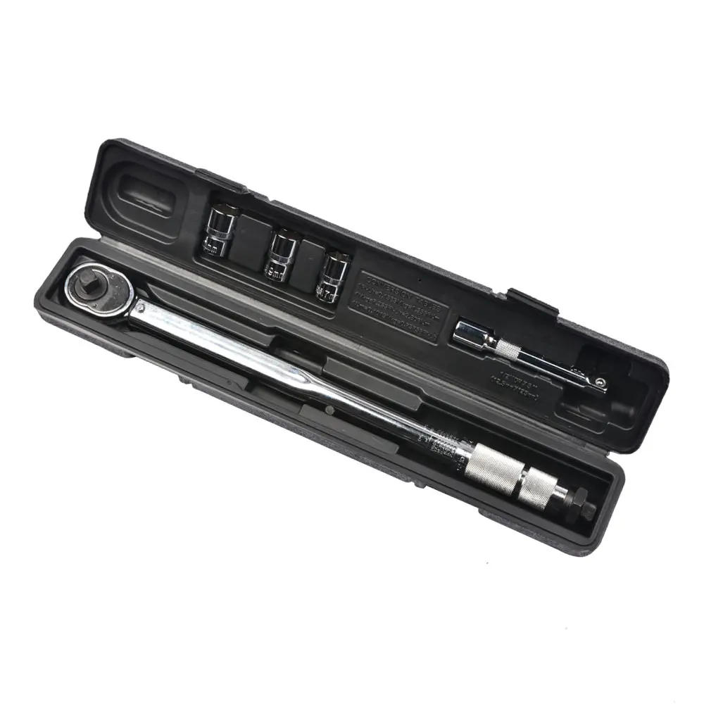 Torque Wrench w Automatic Gauge 1/2 "inch Drive 28 - 210Nm Mão Ferramenta