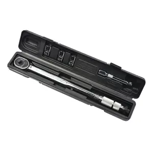 Torque Wrench W Automatic Gauge 1/2" Inch Drive 28 - 210Nm Hand Tool