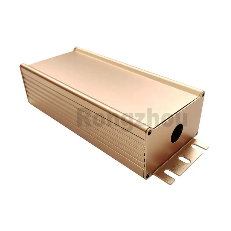 61W37H anodized aluminum pc case extrusion server rack power bank enclosure waterproof cabinet outdoor Portable Small Box