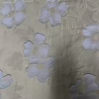Tissu jacquard brocart léger 100 % polyester à motifs floraux découpés, coloré, style Dubaï, pour vêtements ABAYA pour filles – Collection 2025 à succès