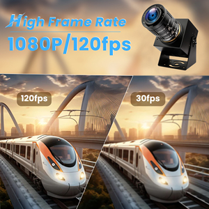 12 Megapiksel USB Kamera Yüksek Hızlı 120fps 2MP Web Kamerası Golf Swing 4K Kamera, 3.6-10mm Zoom Lensli Lightburn PC Kamerası - Product Image 5