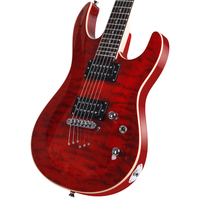 Gitar Okoume Body OEM Custom ST 6 Senar Gitar Pemula Kelas Atas Harga Terjangkau Gitar Elektrik