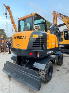 Excavatrice sur pneus Hyundai 60WVS neuve à bas prix, excavatrice sur pneus Hyundai 60 neuve, excavatrice sur pneus Hyundai de 6 tonnes à vendre - Product Image 5