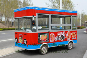 Chine Offre Spéciale certificat CE café distributeur Panini cuisine chinoise van camion de nourriture bus de nourriture mobile personnalisé - Product Image 2