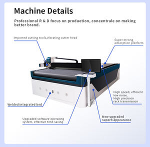 Máquina de Corte Automática Digital con Cuchilla Vibratoria EISENKO para Persianas Enrollables, Persianas Ziptrack, Componentes Centrales de Tela, Motor PLC - Product Image 4