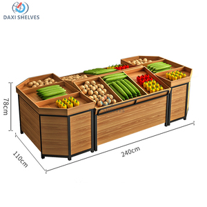 Estante Organizador de <span class=keywords><strong>Verduras</strong></span> <span class=keywords><strong>y</strong></span> <span class=keywords><strong>Frutas</strong></span> para Exhibición en <span class=keywords><strong>Mercado</strong></span>, Soporte de Exhibición de <span class=keywords><strong>Frutas</strong></span> <span class=keywords><strong>y</strong></span> <span class=keywords><strong>Verduras</strong></span> para Tienda de Comestibles - Product Image 6