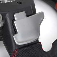 Volant en cuir et fibre de carbone personnalisé GR Sport pour Toyota Hilux Revo N70 N80 Tacoma Tundra Fortuner 2015-2022