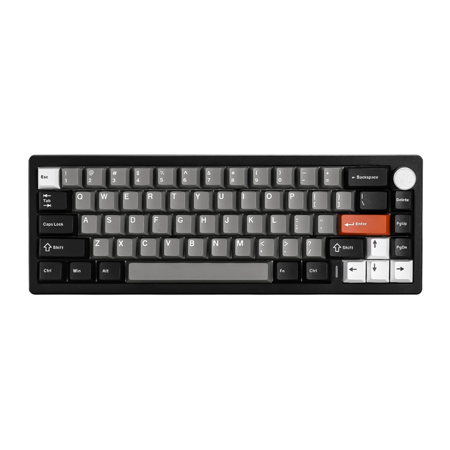 YUNZII AL68 Wireless Mechanical Keyboard 68 Keys Gasket Hot Swappable RGB Backlit Aluminum Case 2.4G Gaming Keyboard