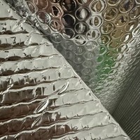 Feuille d'isolation thermique réfléchissante en aluminium à bulles - Utilisation en entrepôt, résistante à la chaleur, écologique