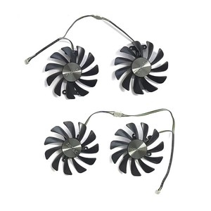 Pour Zotac GTX 1080ti 1080 <span class=keywords><strong>1070</strong></span> 1070ti <span class=keywords><strong>Amp</strong></span> Edition Carte Graphique Ventilateur De Refroidissement 95mm GAA8S2U GTX 1080 Ti <span class=keywords><strong>Amp</strong></span> Edition GPU Ventilateur - Product Image 2