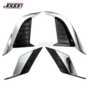 Phụ Kiện Ngoại Thất Ô Tô Cho Toyota Corolla Cross 2020 2021 ABS Đèn Sương Mù Phía Trước Phía Sau Bằng Crôm Trang Trí Viền Lông Mày - Product Image 1