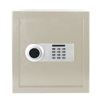 Caja de Seguridad de Acero con Contraseña, Huella Dactilar, Wifi, Bluetooth, Mini Caja Fuerte Electrónica para Dinero en Efectivo, para Hotel