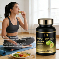 Cápsulas para el Control de Peso, 60 Cápsulas - Supresor Natural del Apetito y Estimulante del Metabolismo para el Control de Peso