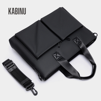 Sacoche pour homme résistante avec logo personnalisé, bandoulière réglable, sacoche pour ordinateur, idéale pour les trajets urbains et le bureau