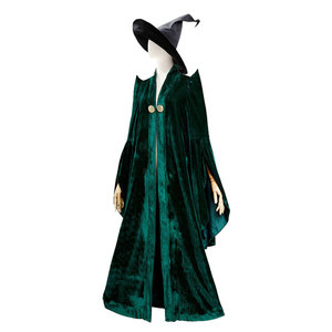 Costume de Sorcellerie et de Magie, Robe de Président de Collège du Professeur Mileva McGonagall, Costume d'Halloween - Product Image 2