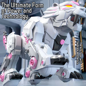 Nouveau Robot Tigre Intelligent R38 pour Danse et Cascades, Contrôle Vocal, Induction Tactile, Animal de Compagnie Électronique en Plastique, Modèle Transfrontalier - Product Image 6