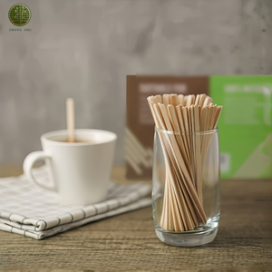 Agitatori Ecologici Monouso Biodegradabili Compostabili in Bambù Naturale per Caffè e Bevande, 7 Pollici, Confezione all'Ingrosso da 1000 Pezzi - Product Image 2