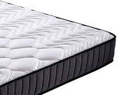 Matelas hybride moderne chinois Rucas de haute qualité avec surmatelas, fonctions de massage rafraîchissant, éponge pliable, 23 cm, douceur moyenne, garantie 10 ans