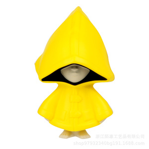 Juguete Antiestrés de Espuma con Forma de Personaje Amarillo con Capucha, Regalo de Anime, Artículos Promocionales para Fiestas - Product Image 5