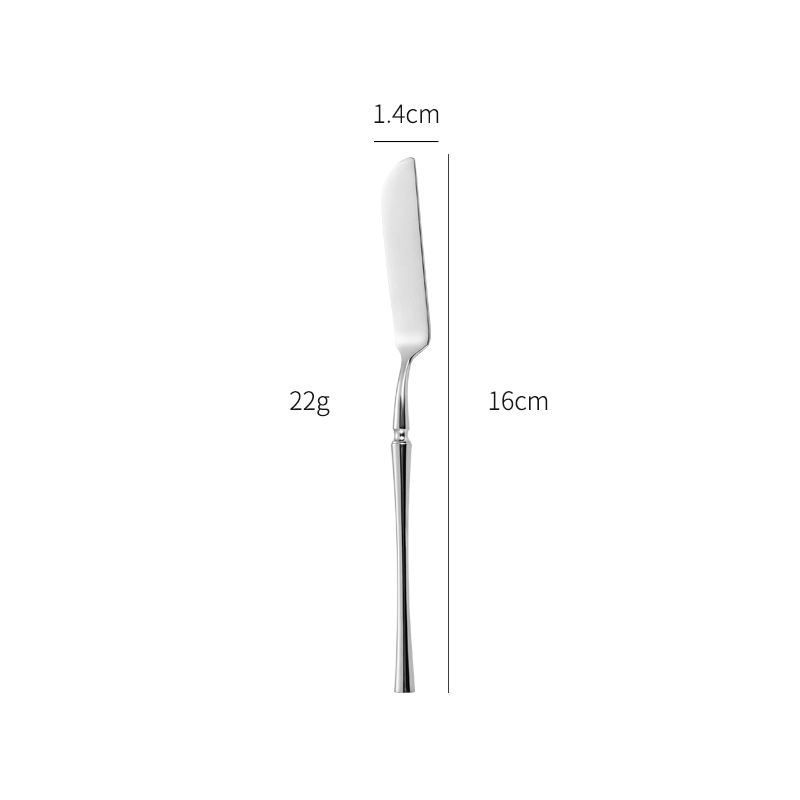 Couteau à beurre en argent
