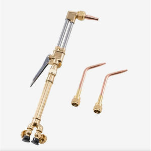Kit de torche de soudage rouge de service moyen pour le soudage au gaz, avec caractéristiques de sécurité, sans réservoirs, en laiton, type torche de découpe, diverses torches de soudage - Product Image 4