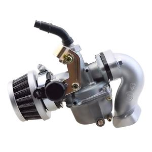 GOOFIT <span class=keywords><strong>Carburateur</strong></span> 19mm avec filtre à air Tuyau d'admission Tuyau de carburant pour XR/CRF 50cc-125cc Go Kart Moped ATV - Product Image 3
