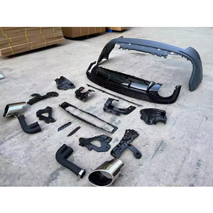 Kit de carrosserie de voiture de mise à niveau Offre Spéciale pare-chocs avant avec grille pare-chocs arrière avec diffuseur pour <span class=keywords><strong>Audi</strong></span> Q8 <span class=keywords><strong>SQ8</strong></span> à RSQ8 2019-2023 - Product Image 3