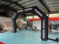 Arche gonflable publicitaire portable et personnalisée, scellée, en PVC renforcé pour la promotion d'expositions