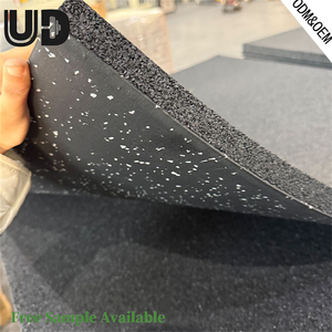 Tappetini in Gomma per Palestre Commerciali, Pavimentazione per Sale Fitness con Scaglie EPDM, Alta Assorbenza agli Urti, Tappetino in Gomma Durevole per Palestra - Product Image 4