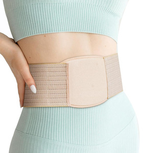 FSPG Cinturón de <span class=keywords><strong>Hernia</strong></span> <span class=keywords><strong>Umbilical</strong></span> para Hombres y Mujeres Carpeta de Soporte Abdominal con Almohadilla de Compresión Ventral Epigástrico Alivio Posquirúrgico - Product Image 1